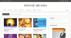 Desktop Screenshot of povodearuanda.com.br
